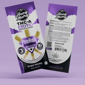 Grape Hazy Mary Pre Rolls